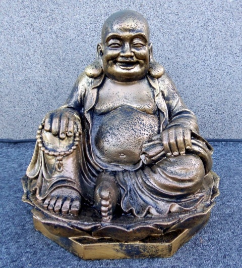 Budda siedzący na lotosie