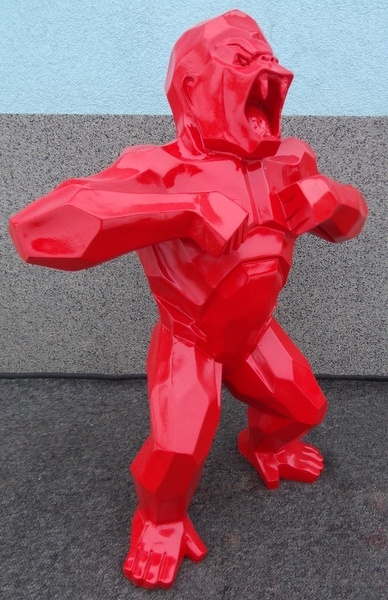 Goryl geometryczny czerwony