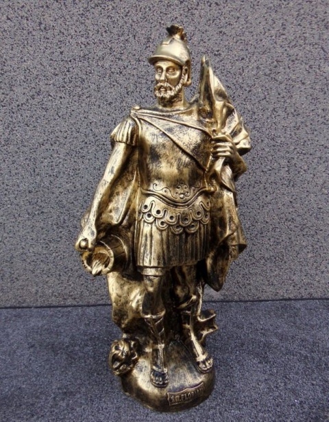 św. Florian 56 cm (pozłacany)