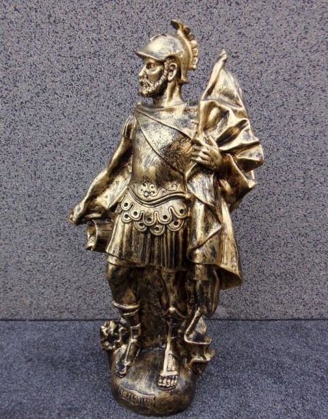 św. Florian 56 cm (pozłacany)